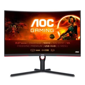 AOC Gaming CQ32G3SU - 32 inch QHD Curved Monitor