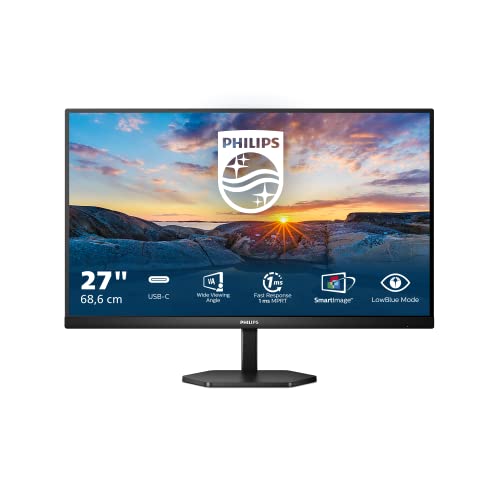 Philips 27E1N3300A/00 27" Widescreen IPS WLED Black Multimedia Monitor (1920x1080/1ms/HDMI)