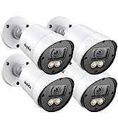 SANNCE Security Camera,1080P HD CCTV Surveillance Bullet Camera IP66 Weatherproof Indoor Outdoor ...