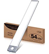 Under Cabinet Lighting 20 LEDs Closet Light, Motion Sensor Wireless Magnetic Rechargeable Under C...