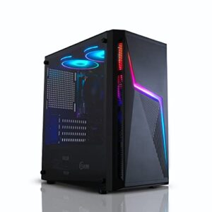 ADMI Gaming PC AMD Ryzen 5 5600G 4.4GHz Boost CPU | B450M | 16GB 3200MHz DDR4 | 1TB HDD | 300mbps WiFi | Windows 11 | Volt Gaming Case