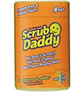 Scrub Daddy Original Sponge Twin Pack, Cleaning Sponges for Washing Up, Dish & Kitchen Sponge as ...