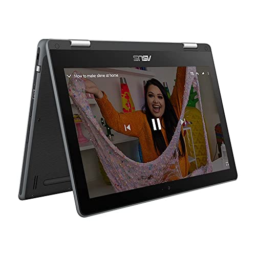 ASUS Touchscreen Chromebook Flip C214MA 11.6 Inch Laptop (Intel Celeron N4020