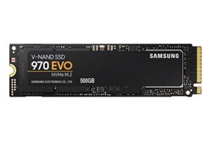 Samsung 970 EVO 500 GB PCIe NVMe M.2 (2280) Internal Solid State Drive (SSD) (MZ-V7E500)