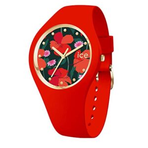 Ice-Watch - ICE flower Floral passion - Women's Wristwatch with Silicon Strap