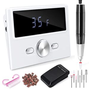 Professional Electric Nail Drill Machine with Foot Pedal