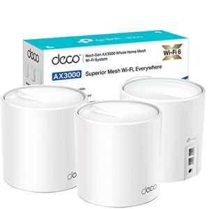 TP-Link Deco X60 AX3000 Whole Home Mesh Wi-Fi 6 System