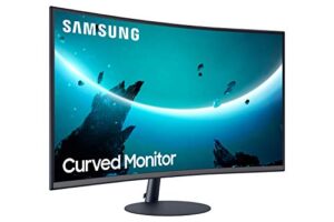 Samsung LC27T550FDRXXU 27" T55 1000R Curved FullHD 1080p Monitor with Speakers - 75Hz