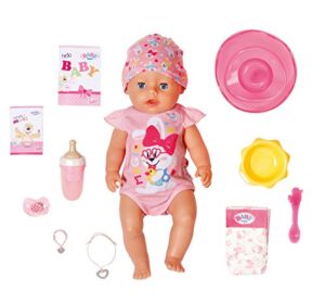 BABY born 827956 43cm Dummy-Realistic Doll with Lifelike Functions-Soft to The Touch