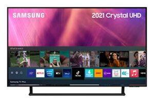 Samsung AU9000 43 Inch 4K Smart TV (2021) - Slim Ultra HD TV With Alexa Built-In