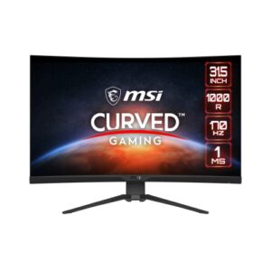 MSI G322CQP 31.5 Inch WQHD Curved Gaming Monitor - 1000R 2560 x 1440 VA Panel