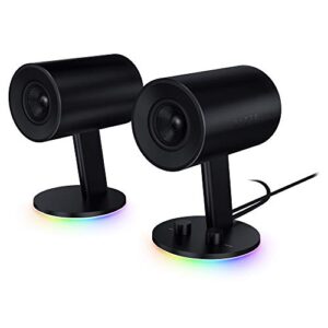 Razer Nommo Chroma - 2.0 Gaming Speakers RGB Chroma (Custom Woven Glass Fibre 3-inch Drivers
