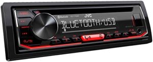 JVC KD-T702BT CD Car Radio with Bluetooth Hands-Free Kit (High Performance Tuner