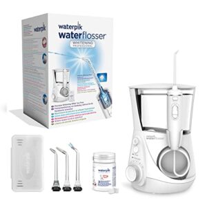 Waterpik Whitening Professional Water Flosser with Mint Flavour Teeth Whitening Tablets