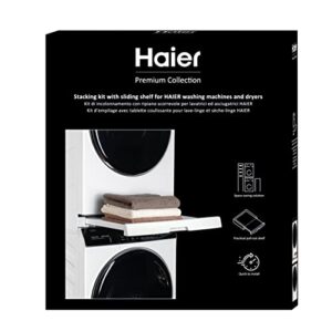 Haier Universal Stacking Kit with Sliding Shelf for Washing Machines and Dryers