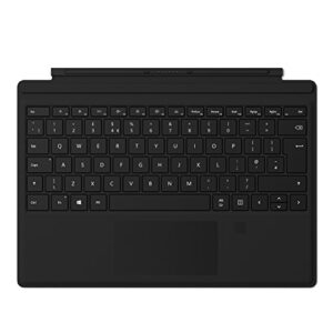 Microsoft Surface Pro 7 or Pro 7+ Type Cover with Fingerprint ID Reader - Black