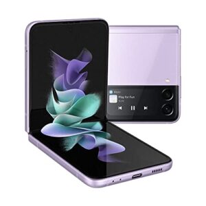 Samsung Galaxy Z Flip3 5G Smartphone Sim Free Android Folding phone 256GB Lavender (UK Version)
