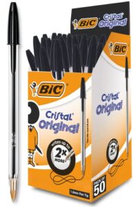 BIC Cristal Original Smudge Free Ballpoint Pens