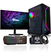 ADMI Gaming PC Package: AMD Ryzen 5 5600G 4.4GHz Boost CPU | B450M | 16GB 3200MHz DDR4 | 1TB HDD ...