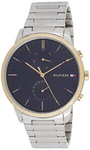 Tommy Hilfiger Analogue Multifunction Quartz Watch for Men with Silver Stainless Steel Bracelet - 1710408