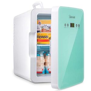 AstroAI Mini Fridge 6 Litre/8 Can Skincare Fridge for Bedroom - With Upgraded Temperature Control Panel