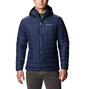 Columbia Men's Powder Lite Hooded Jacket Hooded Puffer Jacket (pack of 1)