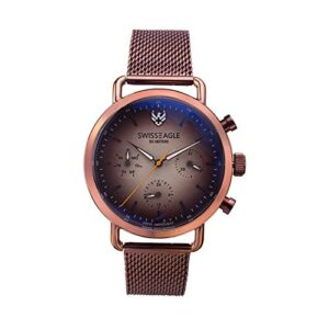 Swiss Eagle Men's Chronograph Swiss Made Movement Watch with Stainless Steel Make (SE-9169)