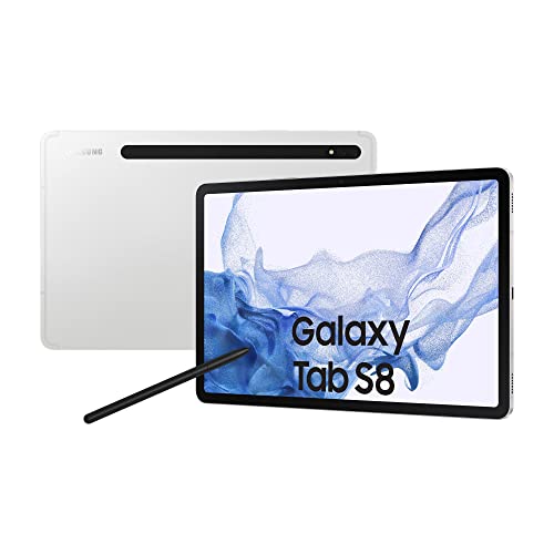 Samsung Galaxy Tab S8 11 Inch 256GB 5G Android Tablet with S Pen - Silver 3 Year Manufacturer Warranty