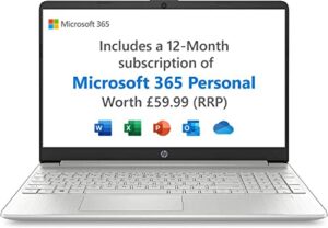 HP 15.6" Full HD Laptop PC 15s-fq2003sa