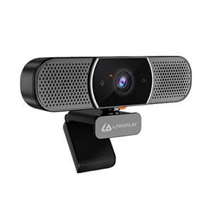 LPDISPLAY Webcam for pc 3 in 1 Full HD 1080P webcam All-IN-ONE Video Conferencing Camera with Omnidirectional Noise Reduction Microphone