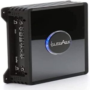 In Phase Car Audio IPA601 600W 2 Channel Power Amplifier
