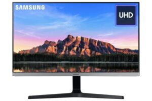 Samsung U28R550UQR - UR55 Series - LED monitor - 28" (28" viewable) - 3840 x 2160 4K @ 60 Hz - IPS - 300 cd/m&sup2; - 1000:1 - HDR10-4 ms - 2xHDMI