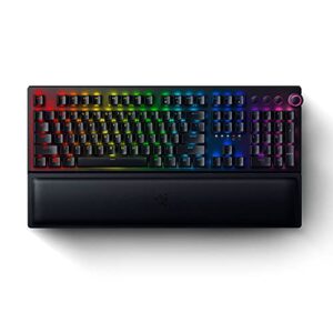 Razer BlackWidow V3 Pro - (Yellow Mechanical Switches) - Wireless Premium Mechanical Gaming Keyboard (Hyperspeed Wireless Technology