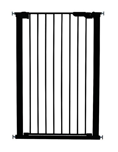 BabyDan 106cm Extra Tall Pressure fit Pet Gate (Black)