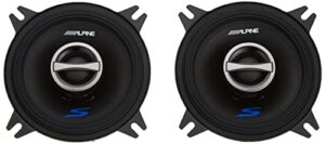 Alpine S-S40 4" 2-Way Coaxial Speakers