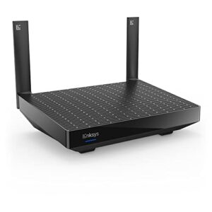 Linksys Hydra Pro 6 Dual Band Mesh WiFi 6 Router (AX5400) - Works with Velop Whole Home WiFi System - Wireless Internet Gaming Router