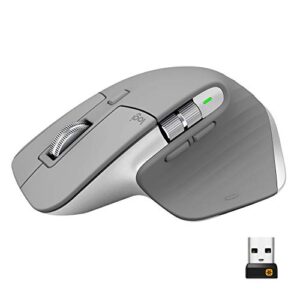 Logitech MX Master 3 Advanced Wireless Mouse - Light Grey