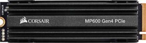 Corsair MP600 500GB M.2 NVMe PCIe x4 Gen4 SSD (Sequential Read Speeds of up to 4