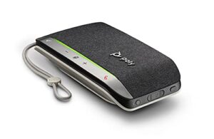Poly - Sync 20 Bluetooth/USB-A Speakerphone - Personal Portable Speakerphone - Noise & Echo Reduction - Connect to Cell Phones via Bluetooth or Computers via USB-A Cable - Works with Teams