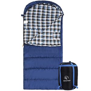 Cotton Flannel Sleeping Bag for Adults