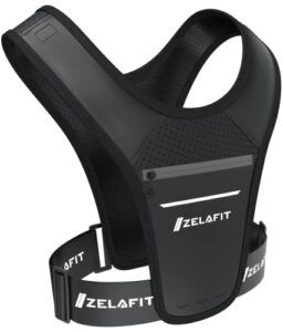 ZelaFit® Running Phone Holder Vest | Waterproof Phone Pouch | Key Holder | Reflective Running Vest | Adjustable Waistband | 2 Shoulder Pockets | Lightweight - Men & Wome