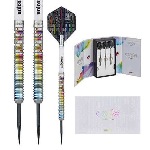 Unicorn Gary Anderson Code 90 Percent Tungsten Steel Tip Darts Se