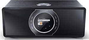 Sharp DR-I470(BK) PRO 30W Internet DAB+ FM Stereo Digital Radio with Wi-Fi