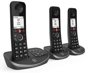 BT Advanced Cordless Home Phone with 100 Percent Nuisance Call Blocking and Answering Machine