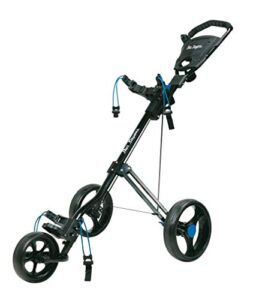 Ben Sayers Golf 2020 D3 Trolley Pull/Push Golf Trolley 3 Wheeled Aluminium