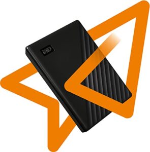 WD 4TB My Passport Portable HDD USB 3.0 with software for device management