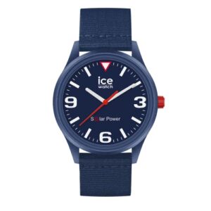 Ice-Watch - ICE solar power - Men's wristwatch with Tide ocean strap (Medium)