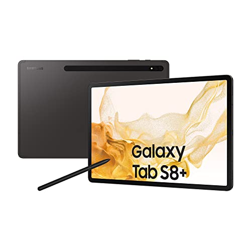 Samsung Galaxy Tab S8+ 5G 12.4 Inch 256GB Grey 3 Year Manufacturer Warranty