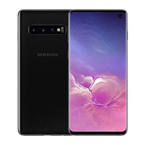 Samsung Galaxy S10 Mobile Phone; Sim Free Smartphone - Prism Black