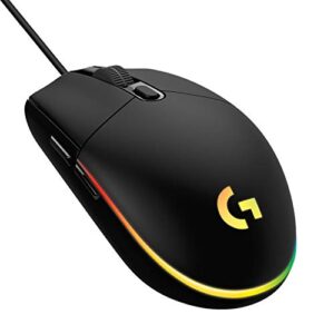 Logitech G203 LIGHTSYNC Gaming Mouse with Customizable RGB Lighting